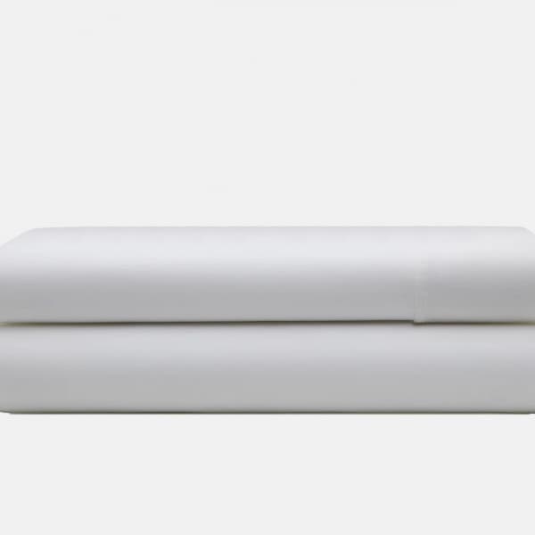 White Cotton Flat Sheet